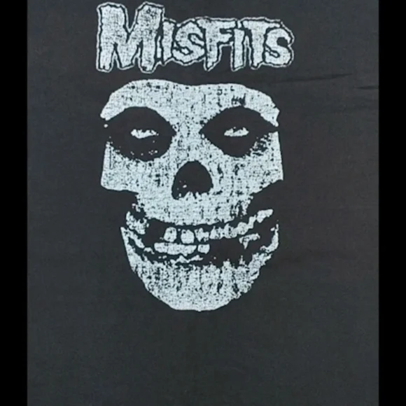 Vtg Y2K Stussy Misfits Crimson Ghost Print T-Shirt Size (L) - Picture 4 of 6